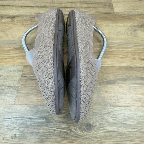 Skechers Size 11 Slip On Memory Foam Flats Fabric Scalloped Stretch Womens - Picture 4 of 7